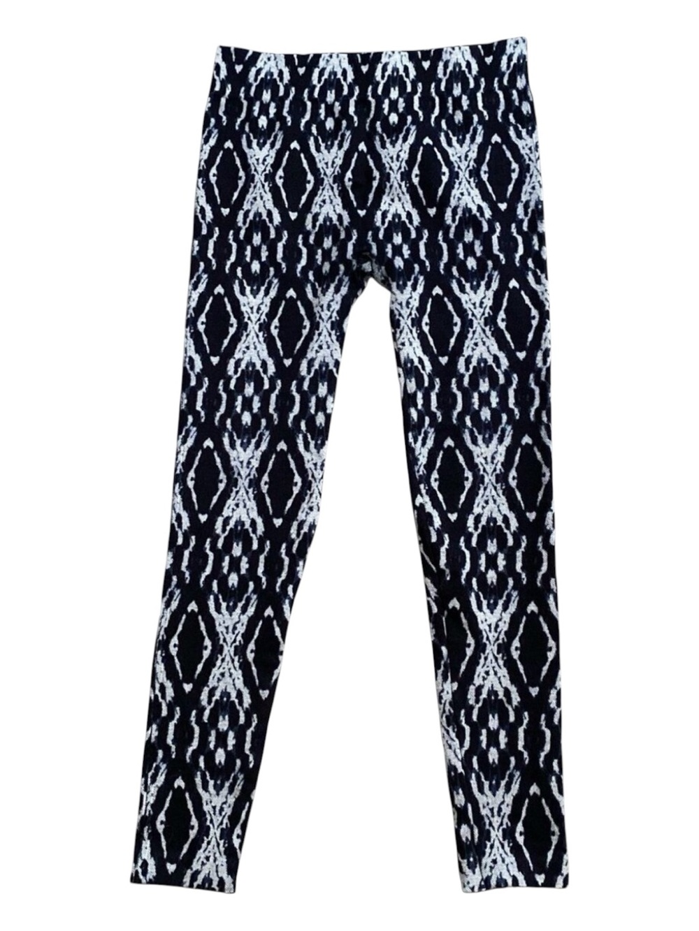 Victorias Secret Leggings Womens M Short Tribal Print Elastic Waist Stretch